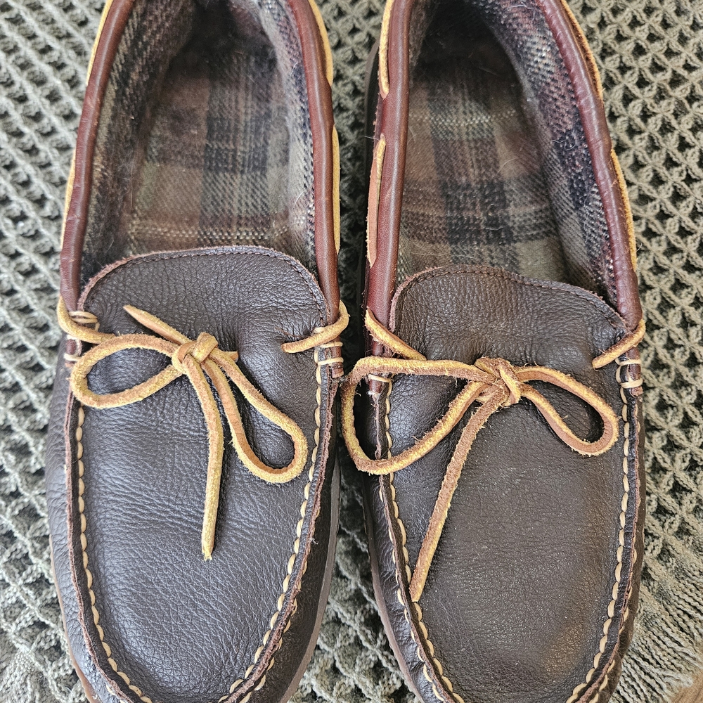 Men's Brown Leather Loafers